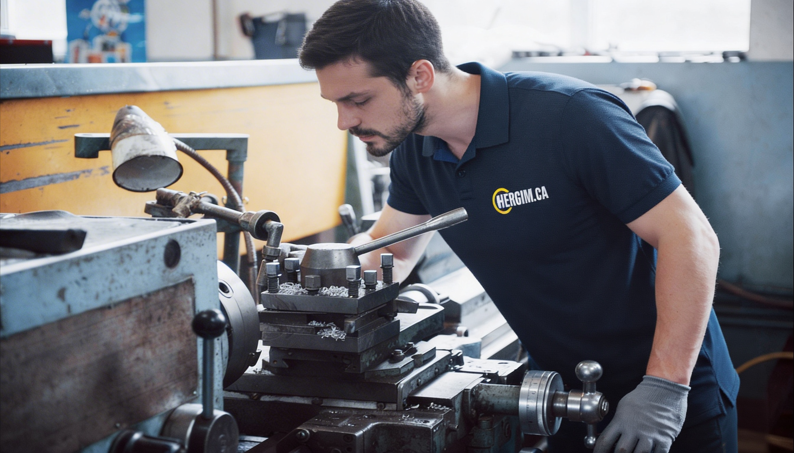 Técnico en torno CNC
